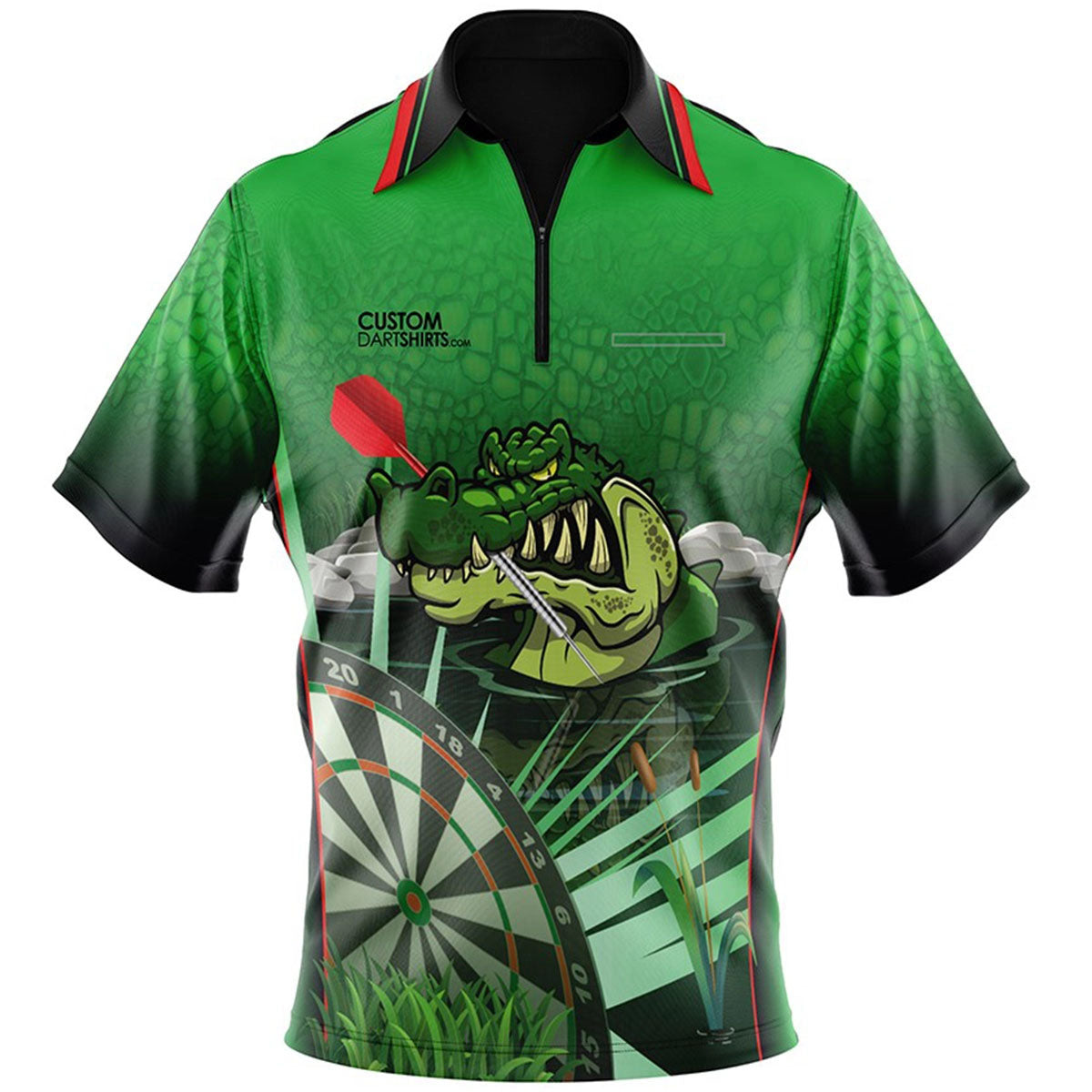 Croc-O-Dart Custom Dart Shirt