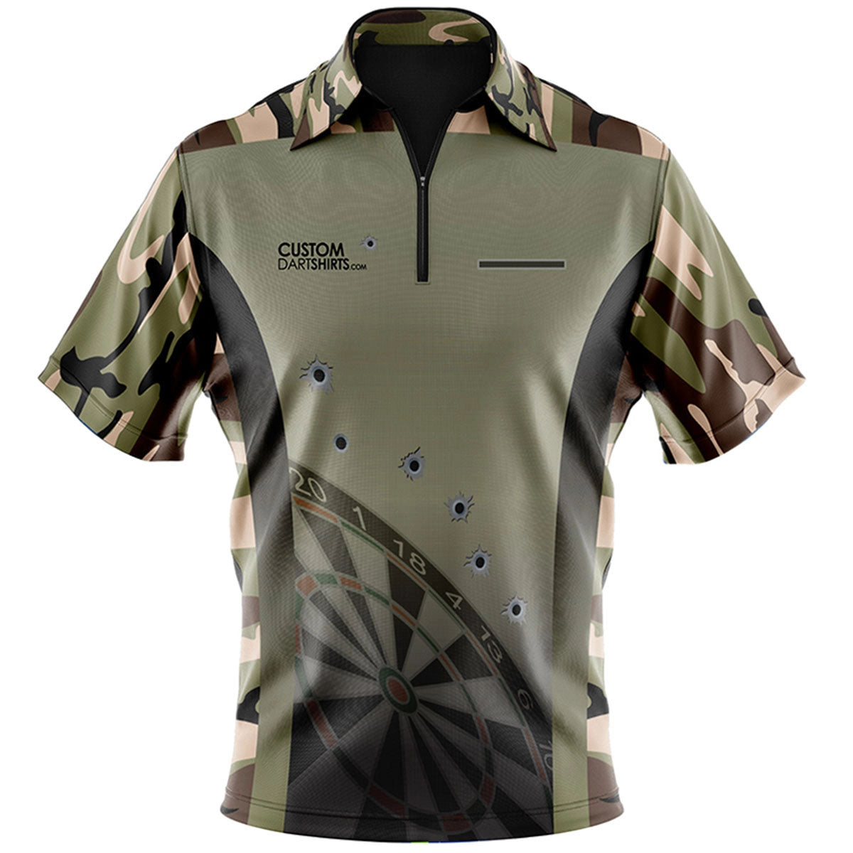 Camouflage Custom Dart Shirt