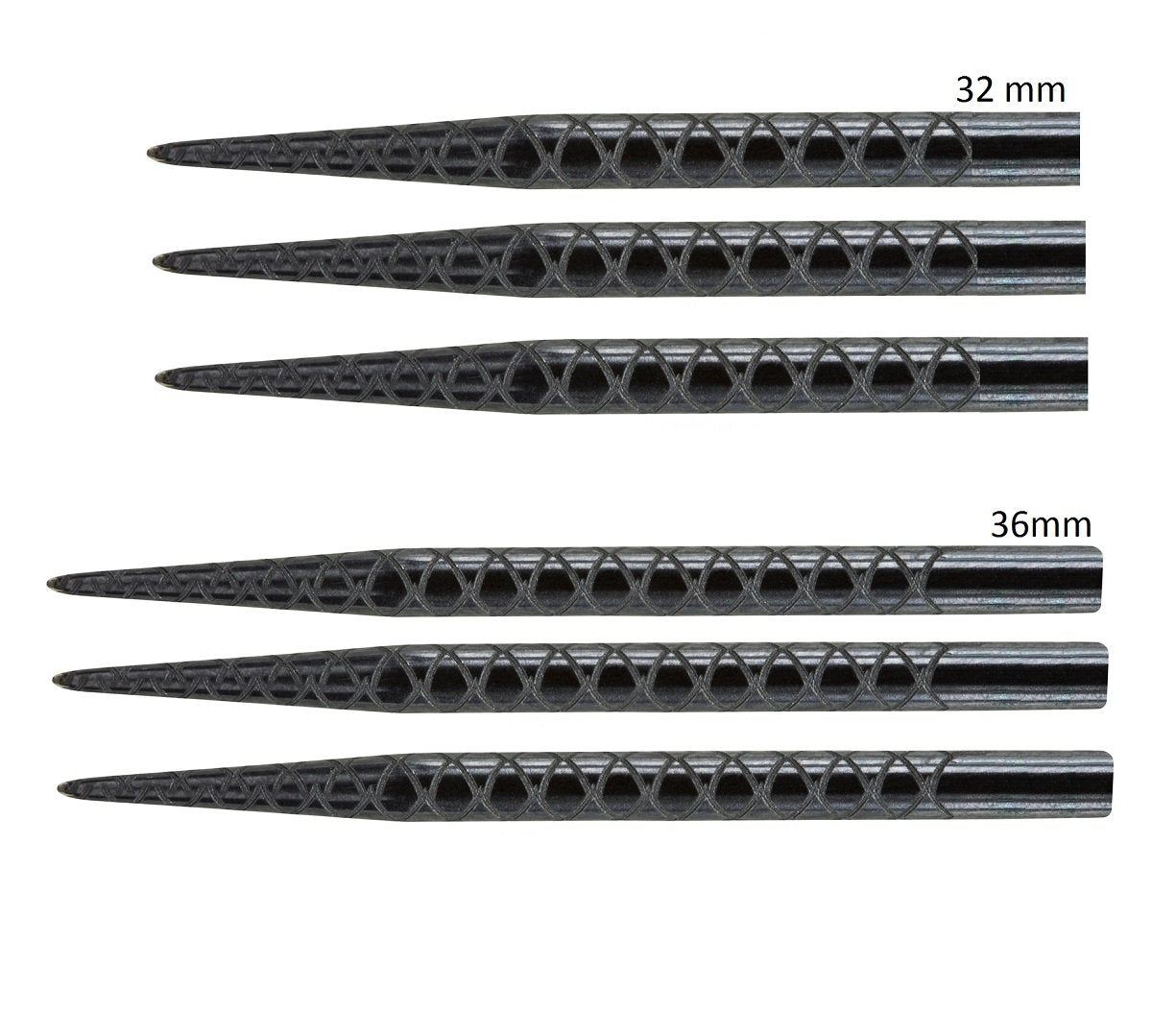 Target Diamond Cut Black Replacement Dart Points