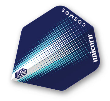 Unicorn Ultrafly Dart Flights Standard Cosmos Comet Blue