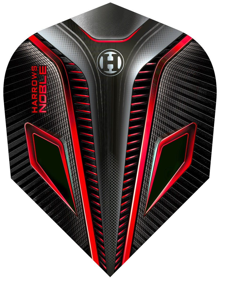 Harrows Noble Red Standard Dart Flights