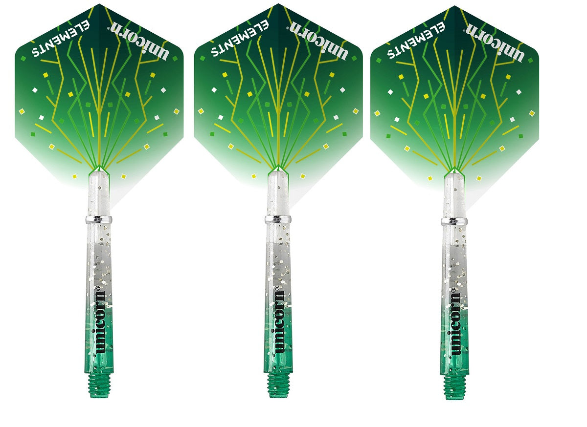 Unicorn Gripper 4 Elements Combo Kit Flights With Stems Thunderstorm