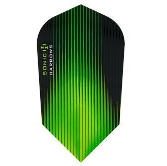 Harrows Sonic Slim Green Dart Flights