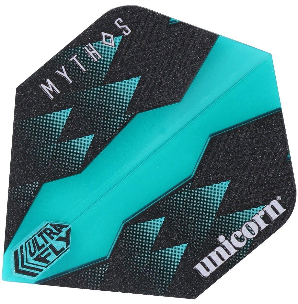 Unicorn Mythos Hydra Teal Ultrafly Big Wing Shape Dart Flights