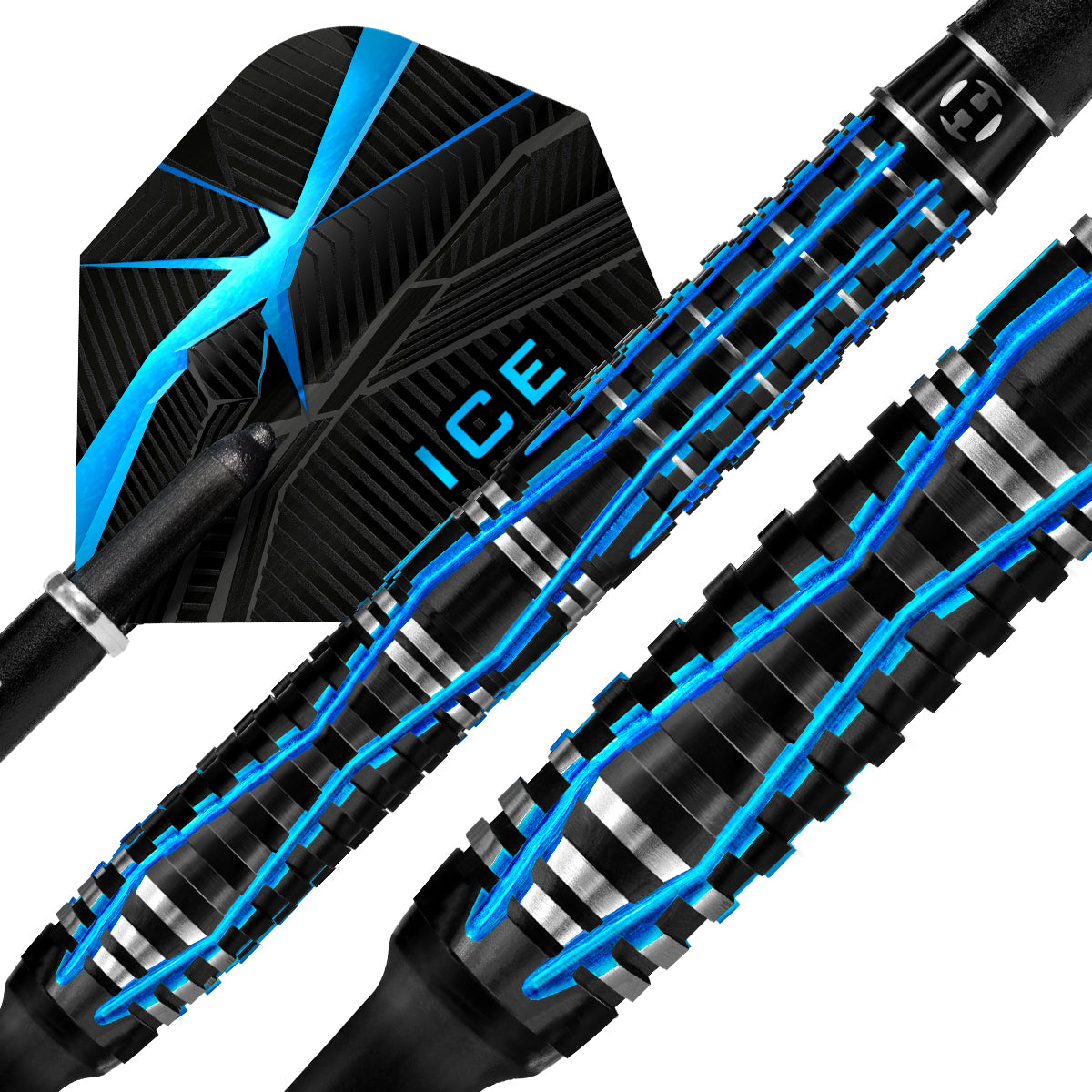 Ice Recut 90% Tungsten Soft Tip Darts by Harrows