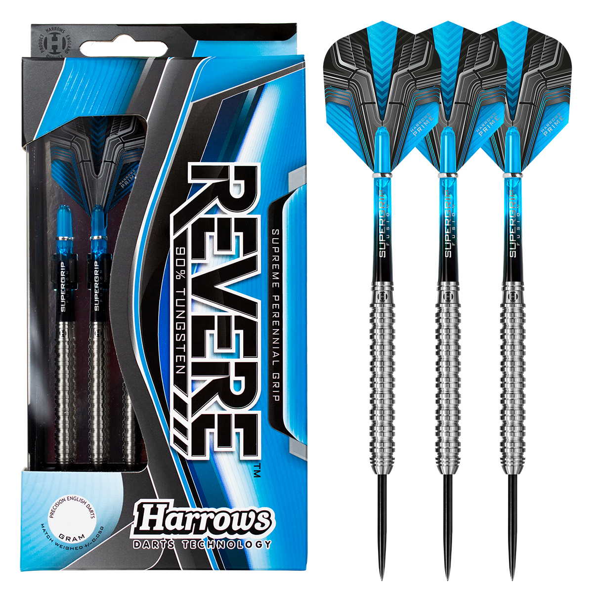 Harrows Revere 90% Tungsten Steel Tip Darts