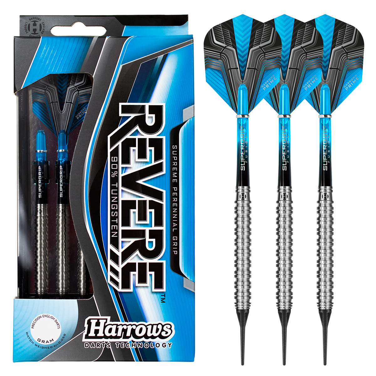 Harrows Revere 90% Tungsten Soft Tip Darts