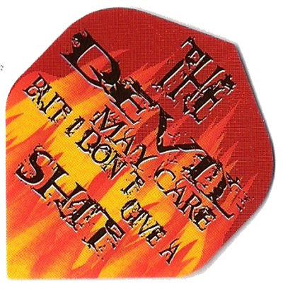 Metronic The Devil Dart Flights (MC1322)
