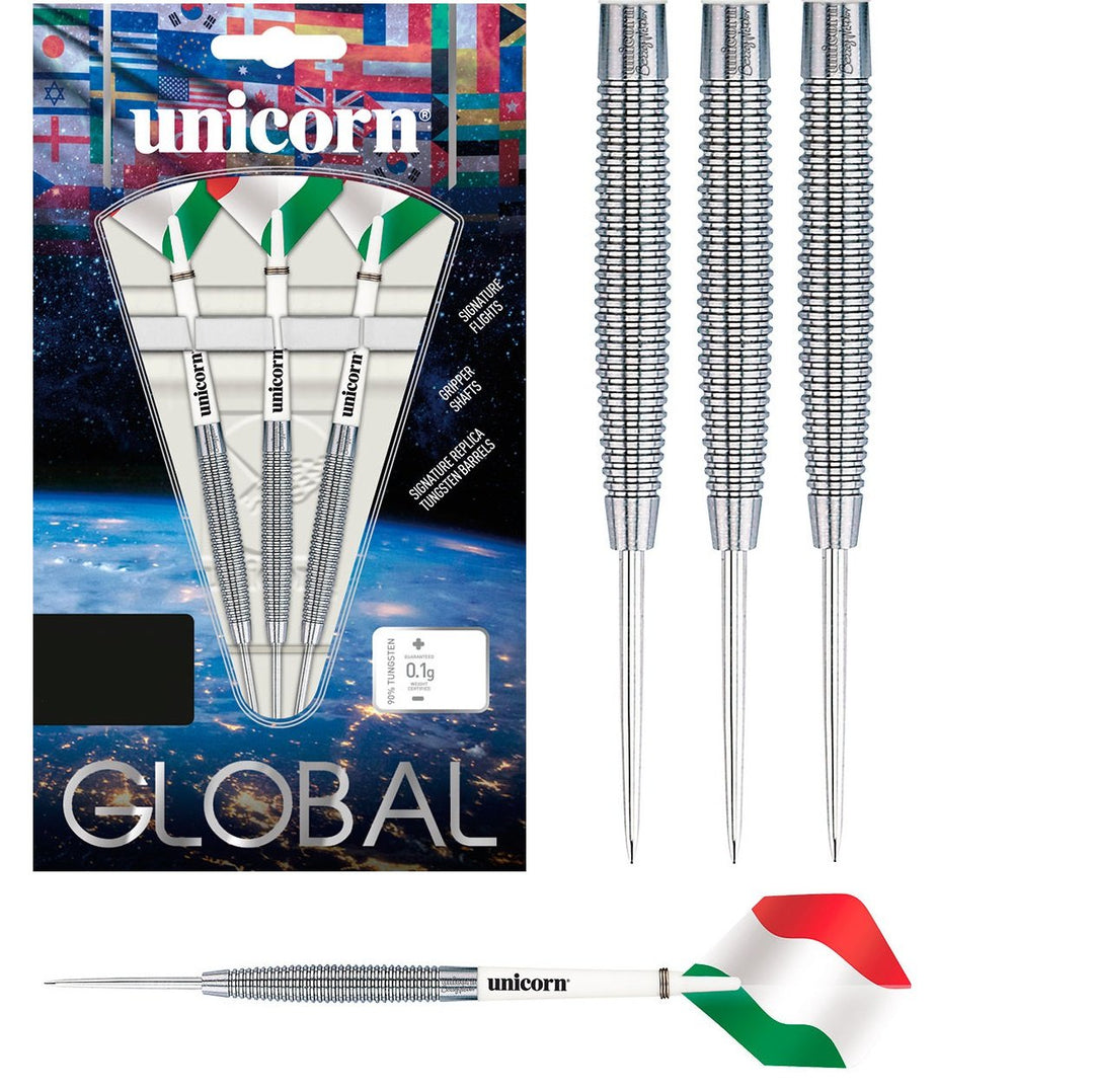 Nandor Bezzeg Global 95% Tungsten Steel Tip Darts by Unicorn