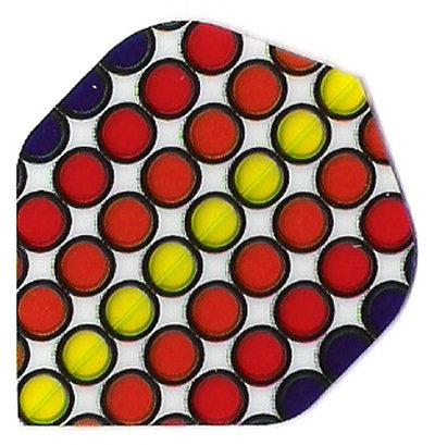 PolyMet Extra Strong Dots Dart Flights (PM9)
