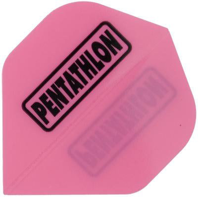 Pentathlon 100 Micron Solid Pink Dart Flights 