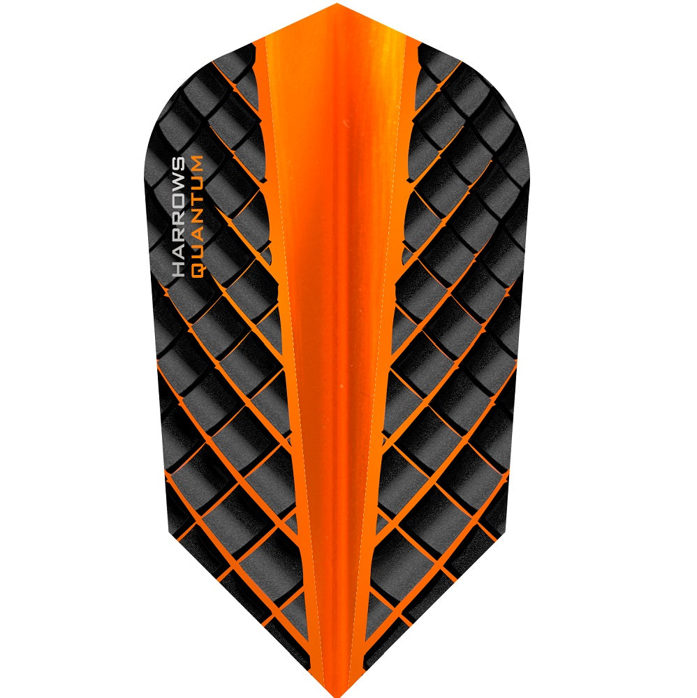 Harrows Quantum Slim Orange Dart Flights
