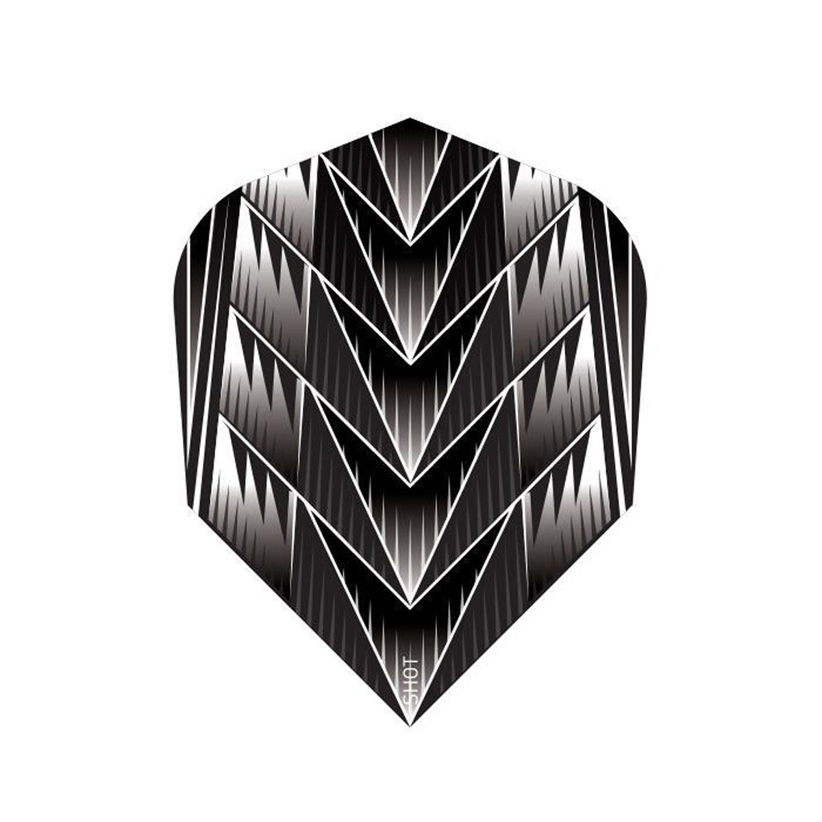 Tribal Weapon Black Dart Flight No6 Standard by Shot