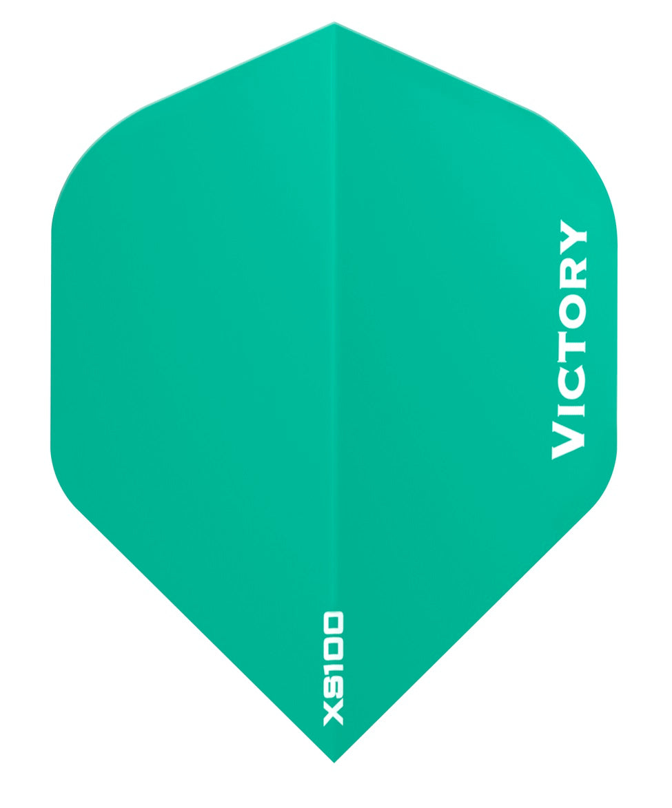 Victory Darts XS100 Colours Jade Extra Strong Dart Flights