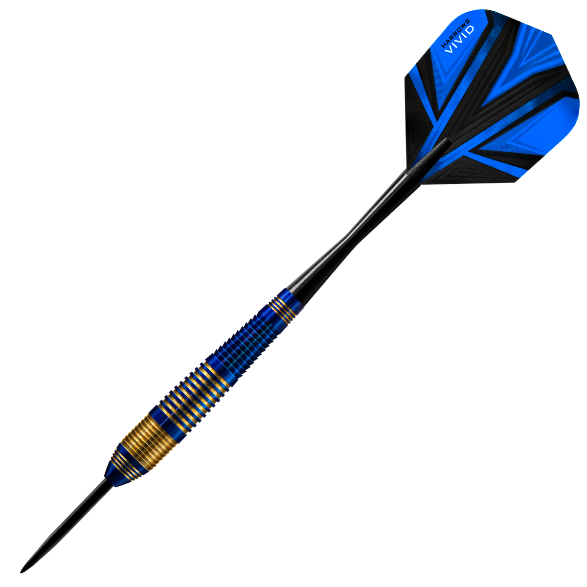 Harrows Vivid Blue Brass Steel Tip Darts