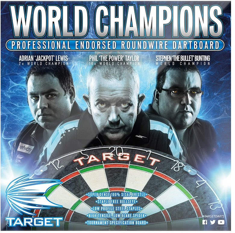 Target World Champion Round Wire Dartboard