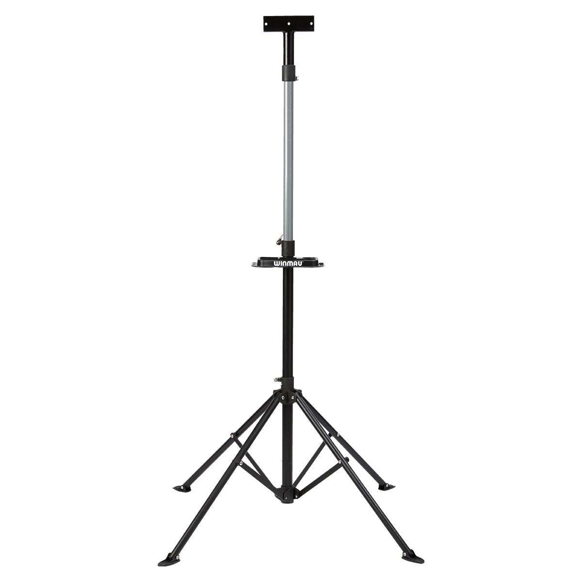 Winmau Xtreme Dartboard Stand without board attached, highlighting its sturdy frame and components.