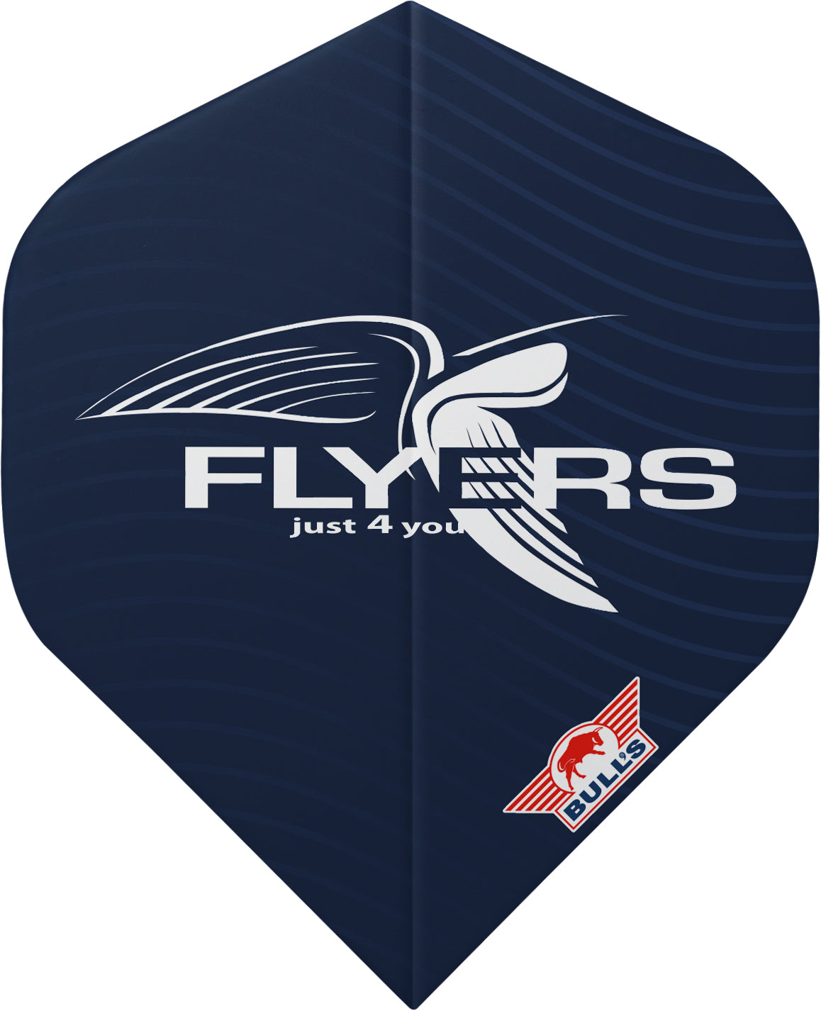 Richard Veenstra Steel Tip Darts flights up close showing the artowrk and detailing for the flight