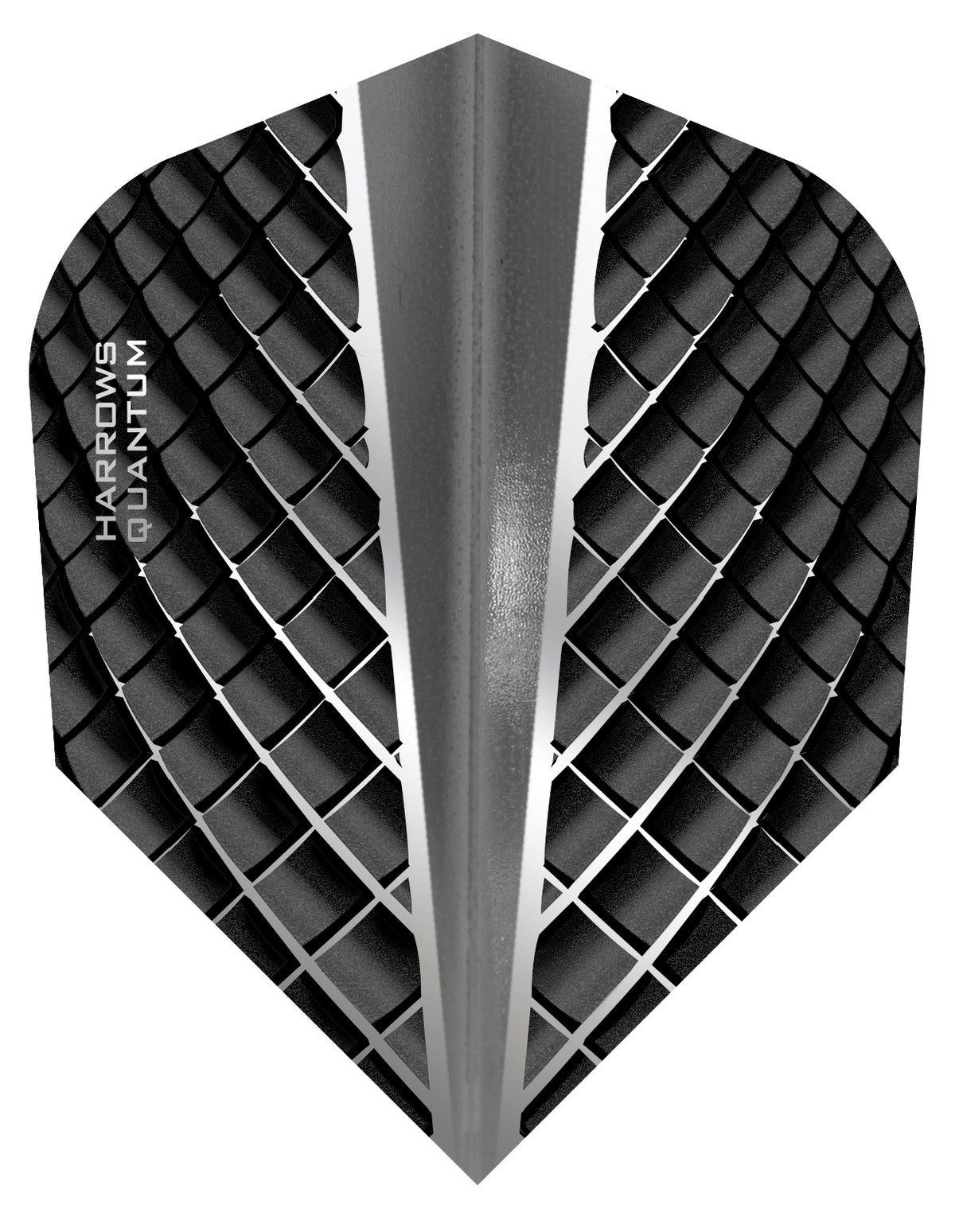Harrows Quantum Smokey Dart Flights main image on a white background.