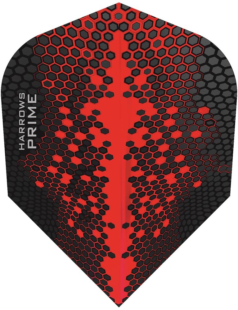 Harrows Prime Red HEX Dart Flights