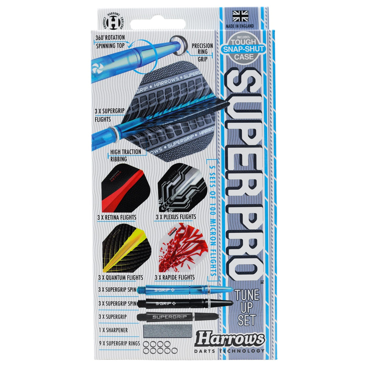 Harrows Super Pro Tune Up Set - Darts Service Kit