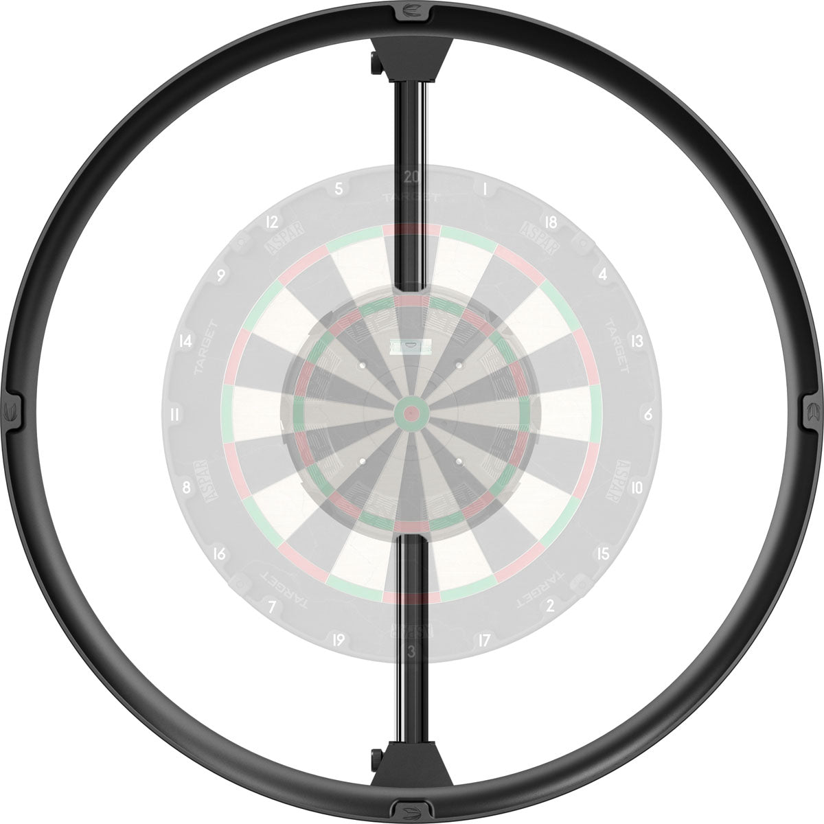 Target MOD Halo Dartboard Light product image showing the lighting system and how the rails fit onto it