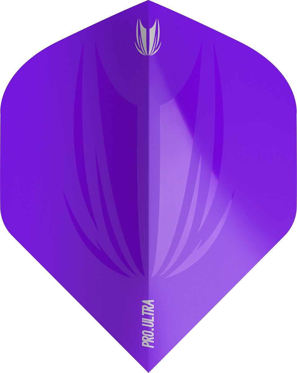 Id Pro.Ultra Purple No2 Flight Dart Flights by Target main product image on a white background.