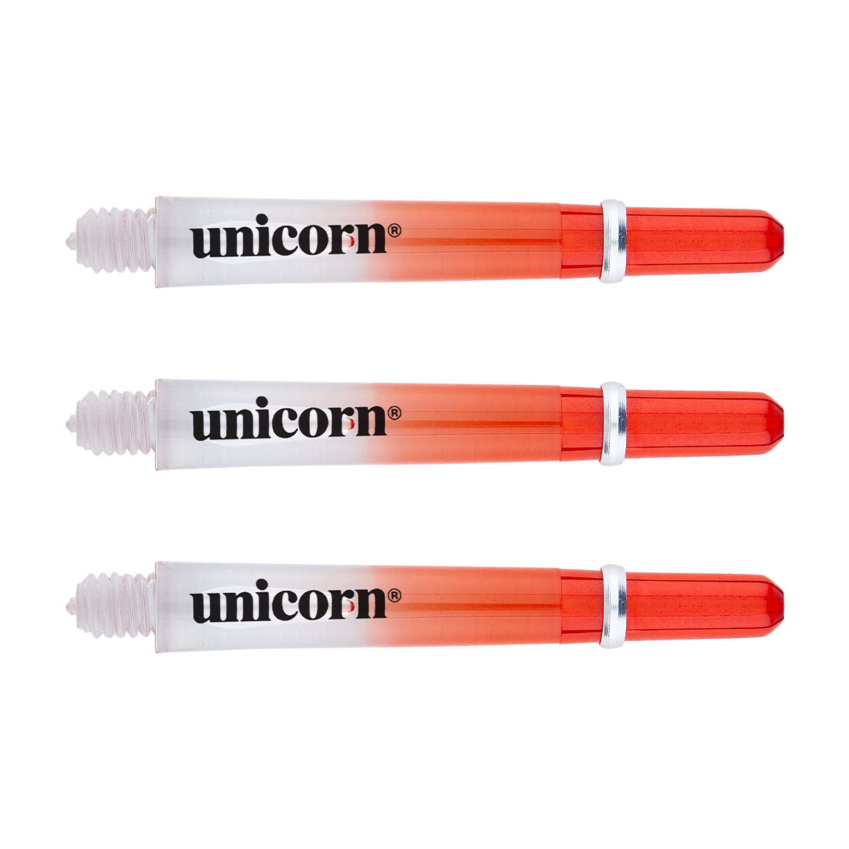 Unicorn Gripper 4 2 Tone Dart Shafts main product image showing the dart shafts and retail packaging