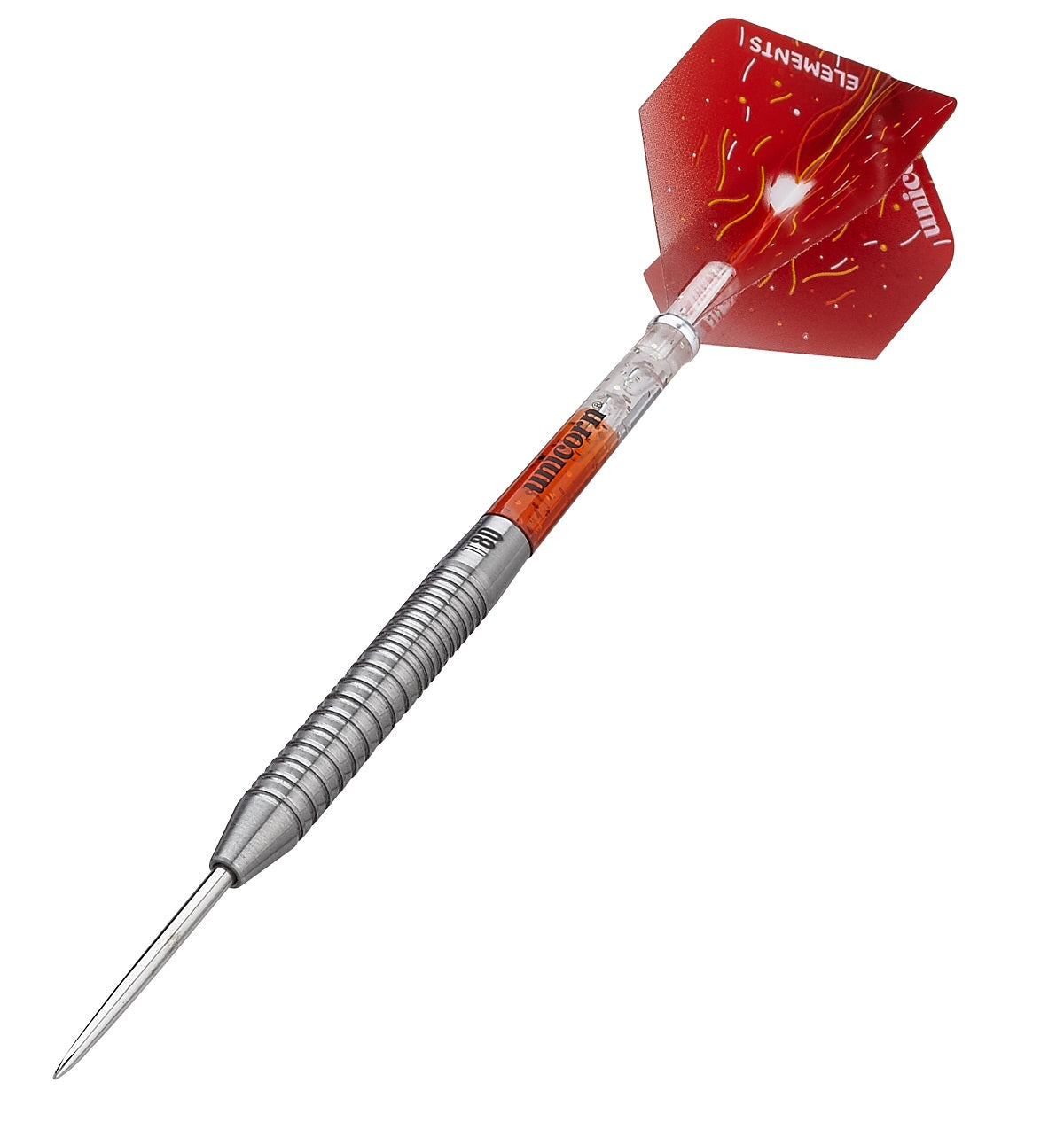 Striker Type 1 Steel Tip Darts angled product image displaying the barrel profile, grip layout, and design features