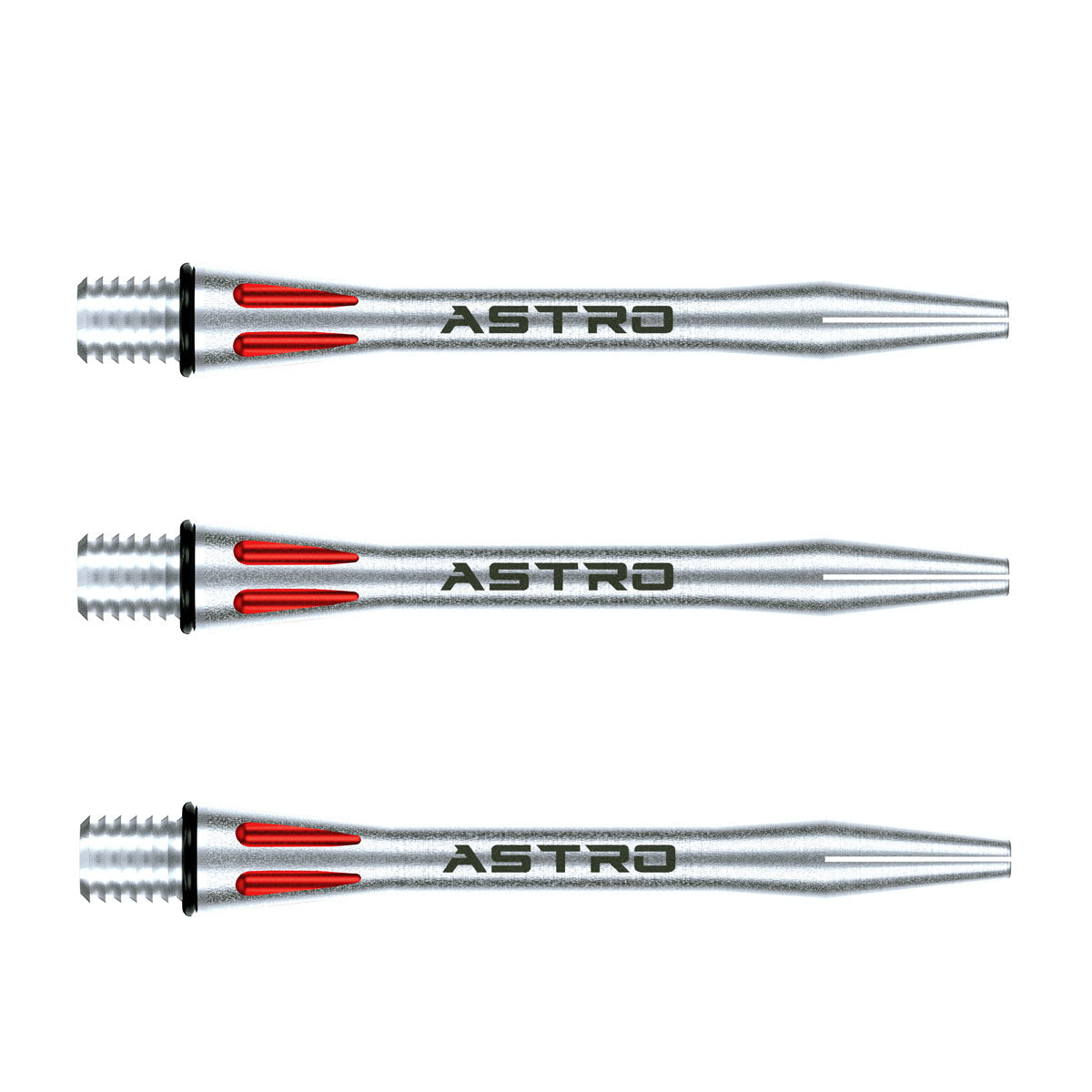 Astro Aluminium Dart Stem Red Intermediate length variant image