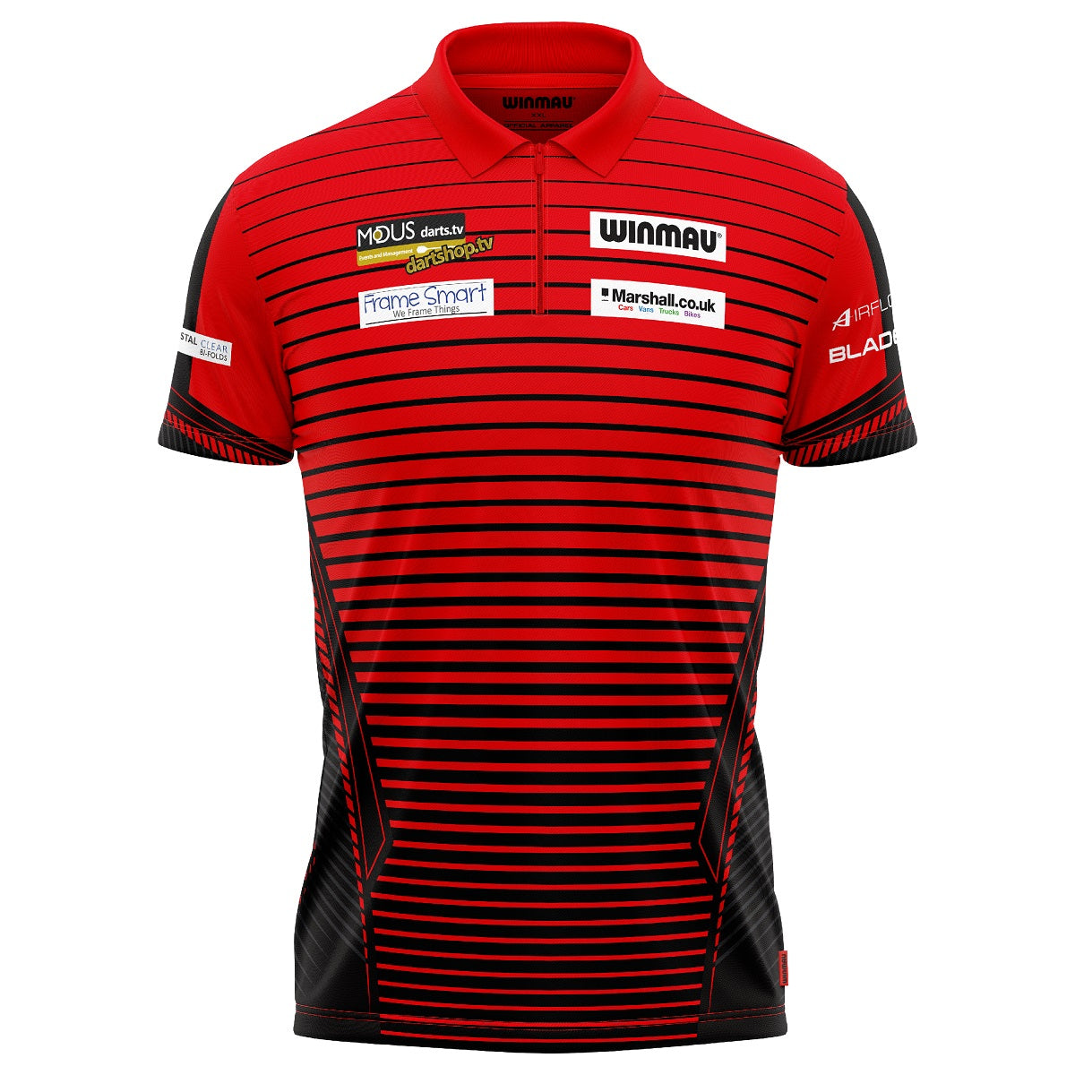 Joe Cullen Replica Dart Shirt by Winmau main product image showing the official player shirt design and branding