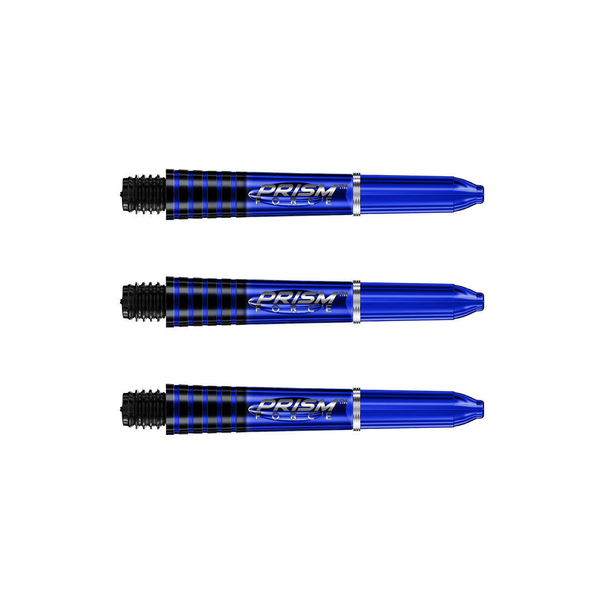 Winmau Prism Force Dart Stems Shafts Blue Short length variant image