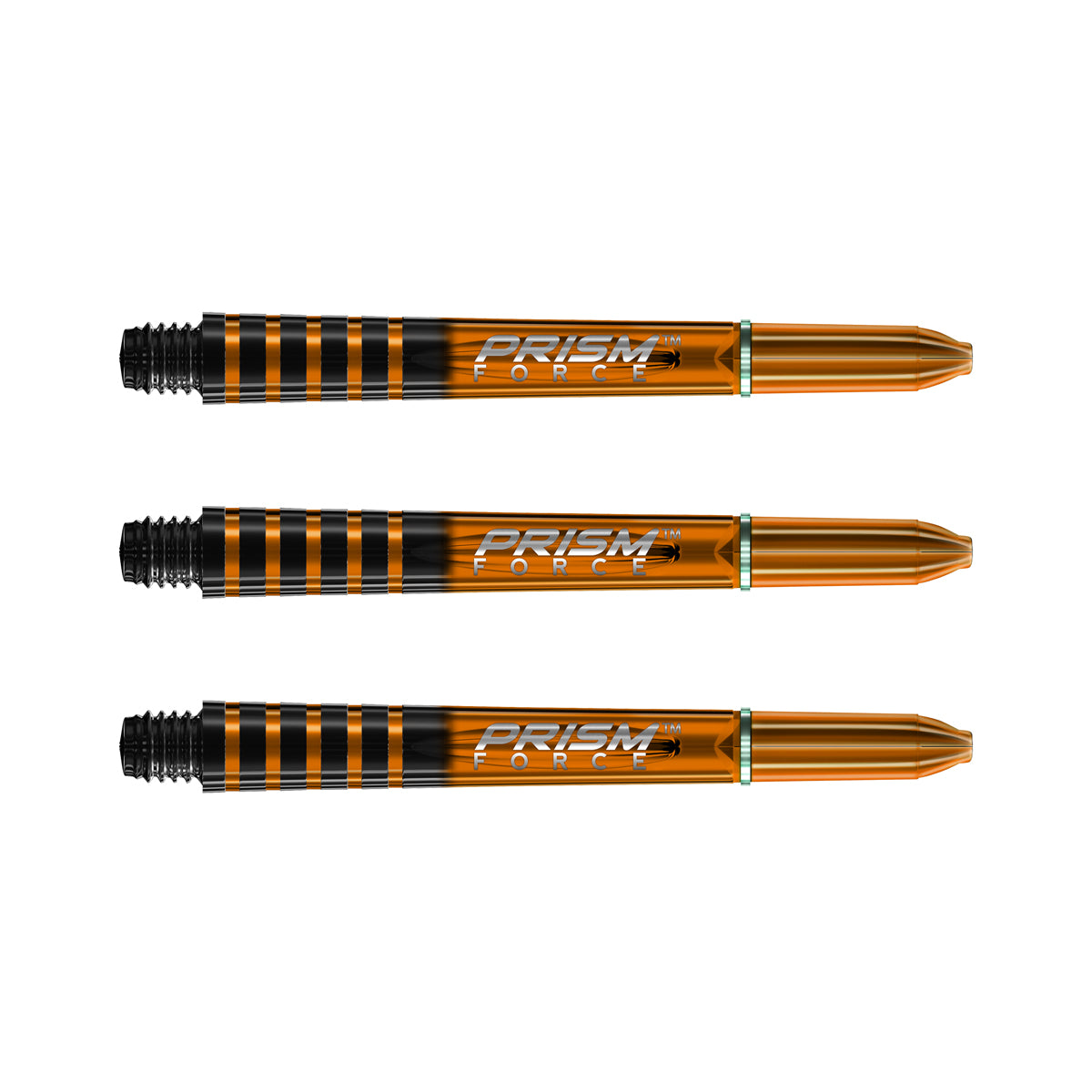 Winmau Prism Force Dart Stems Shafts Orange Medium length variant image