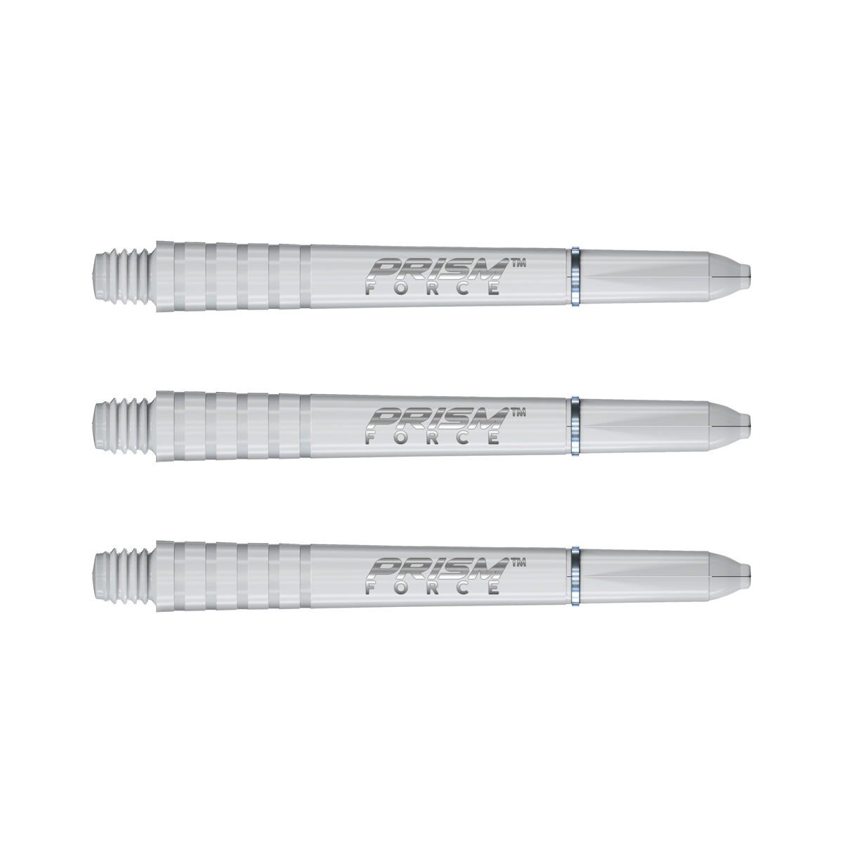 Winmau Prism Force Dart Stems Shafts White Medium length variant image