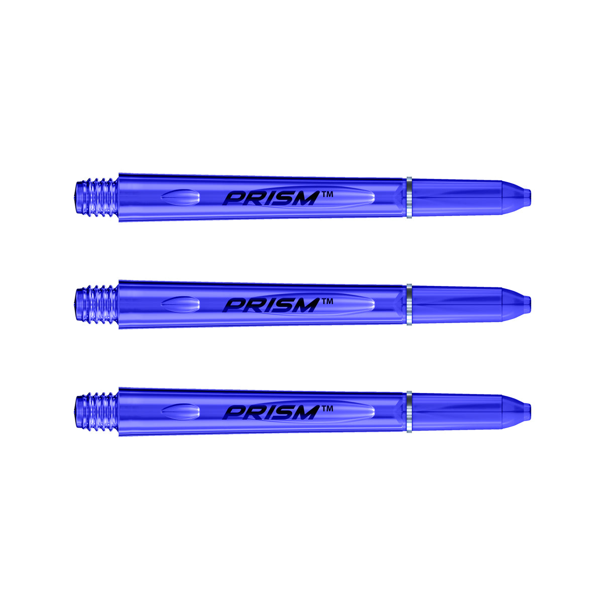 Winmau Prism Polycarbonate Dart Stems Shafts Blue Medium length variant image