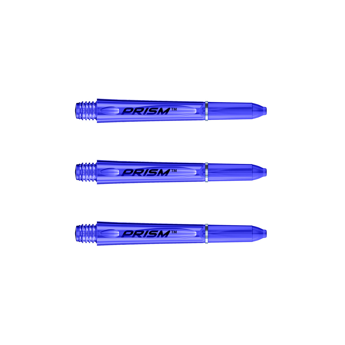 Winmau Prism Polycarbonate Dart Stems Shafts Blue Short length variant image
