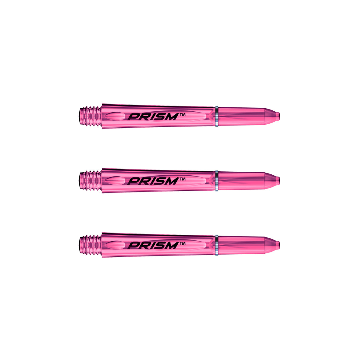Winmau Prism Polycarbonate Dart Stems Shafts Pink Short length variant image
