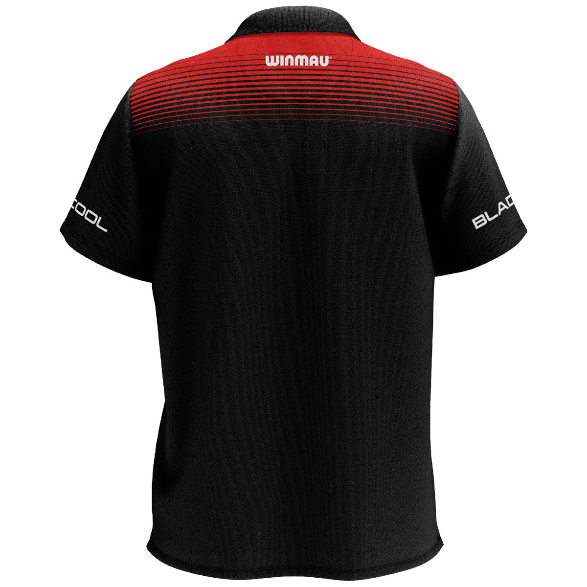 Winmau Wincool 4 Dart Shirt rear view image showing the back design and shirt styling