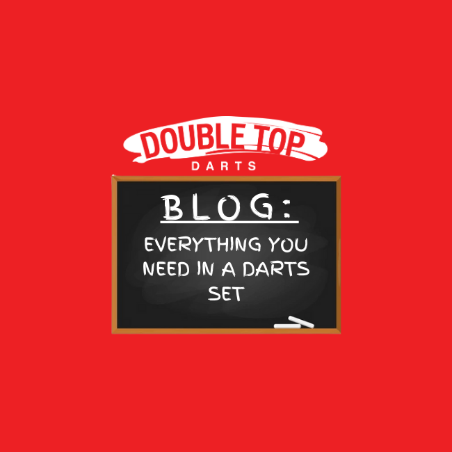 Everything you need in a darts set.