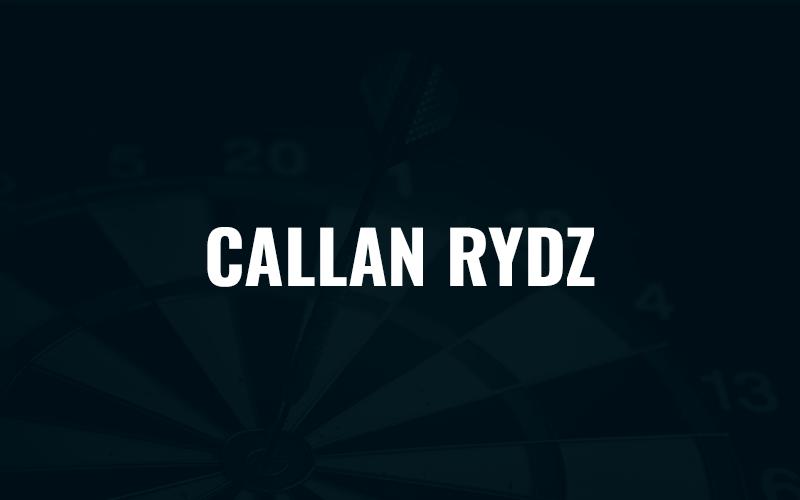 Callan Rydz – Double Top Darts