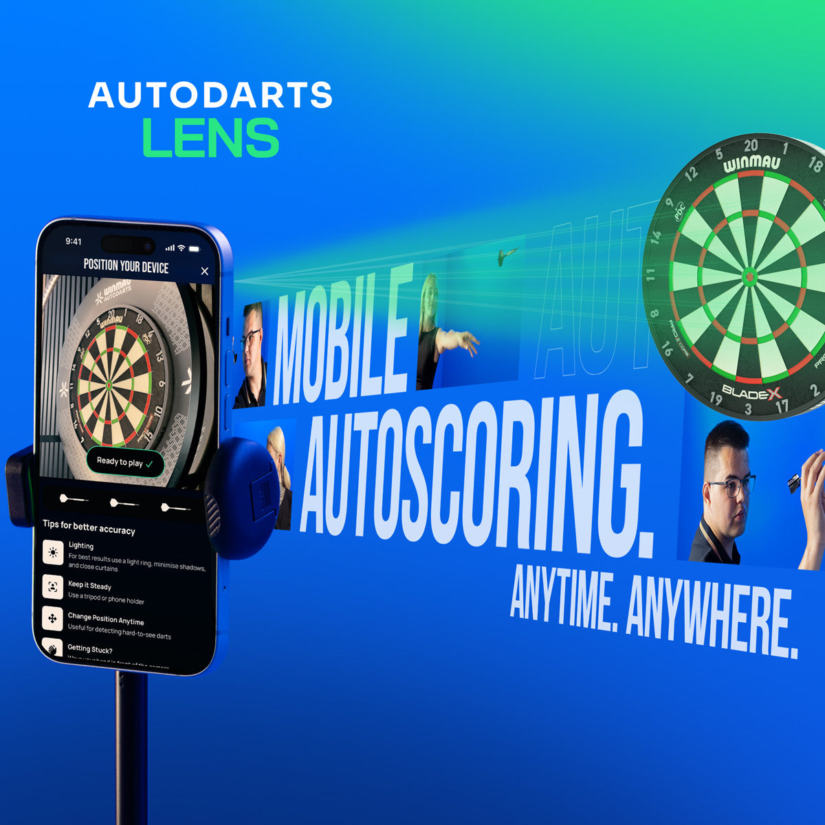 Winmau Autodarts Device Stand Bundle