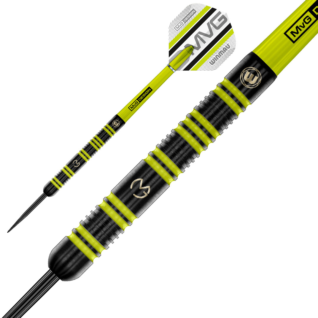 Michael van Gerwen MvG Pro Series 85% Tungsten Steel Tip Darts by Winmau