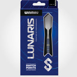 Winmau Lunaris Parallel 90% Tungsten Switch Point Steel Tip Darts