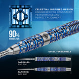 Winmau Lunaris Parallel 90% Tungsten Switch Point Steel Tip Darts