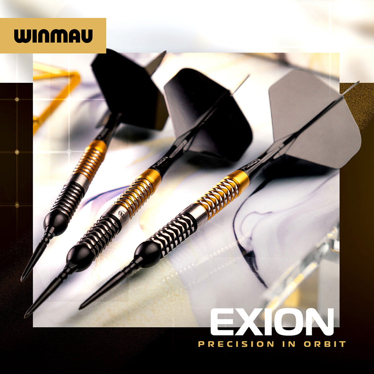 Winmau Exion Parallel 90% Tungsten Switch Point Steel Tip Darts