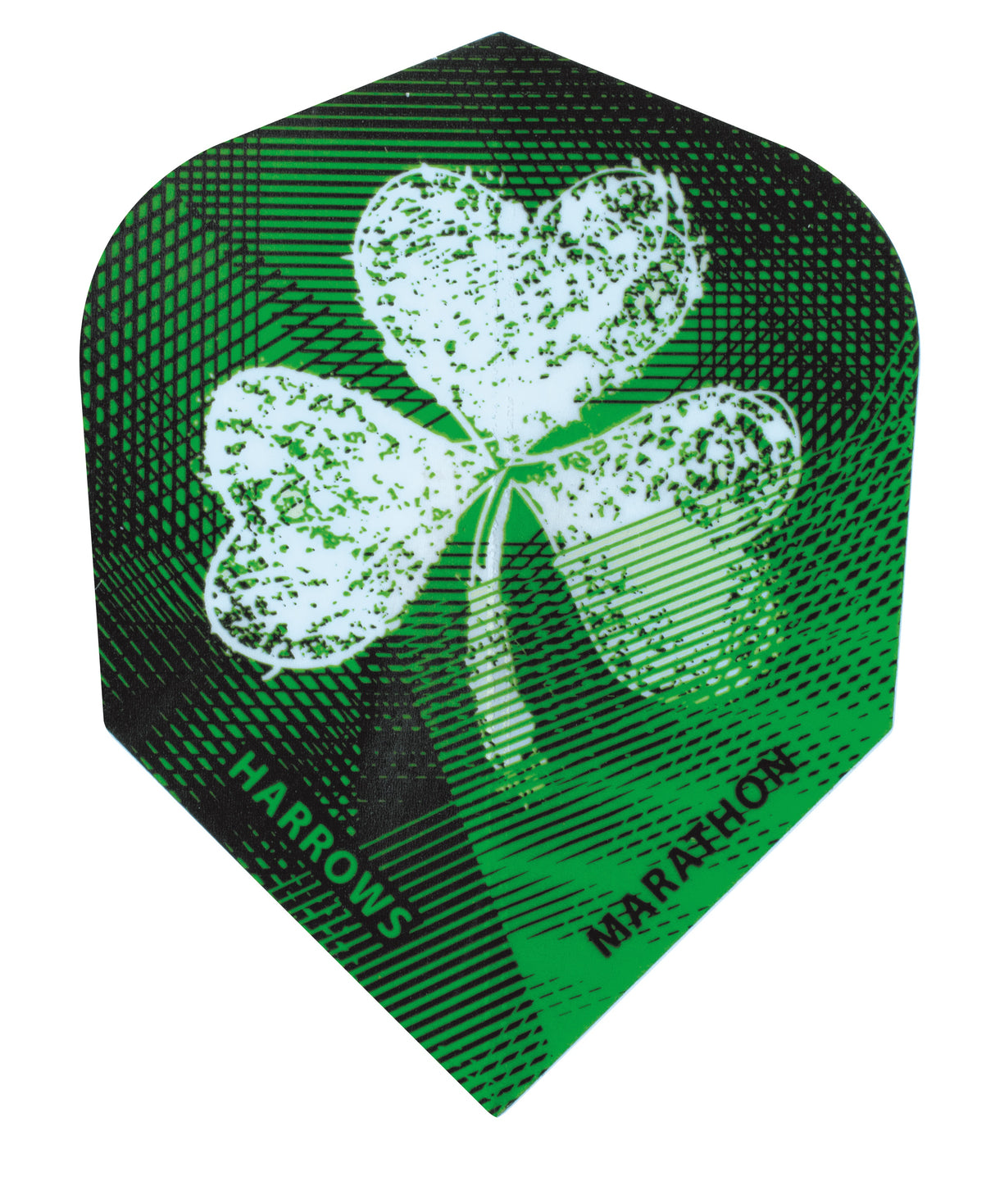 Harrows Marathon Shamrock on Green Dart Flights (1564)