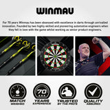 Winmau Michael van Gerwen MvG SE Brass Steel Tip Darts