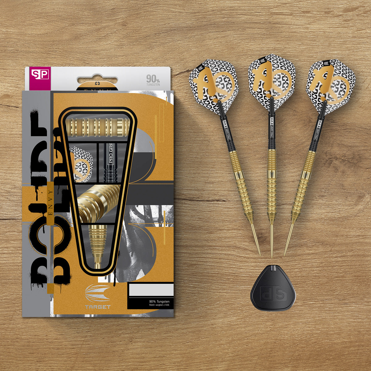 Target Bolide Envy 02 90% Tungsten SP Steel Tip Darts