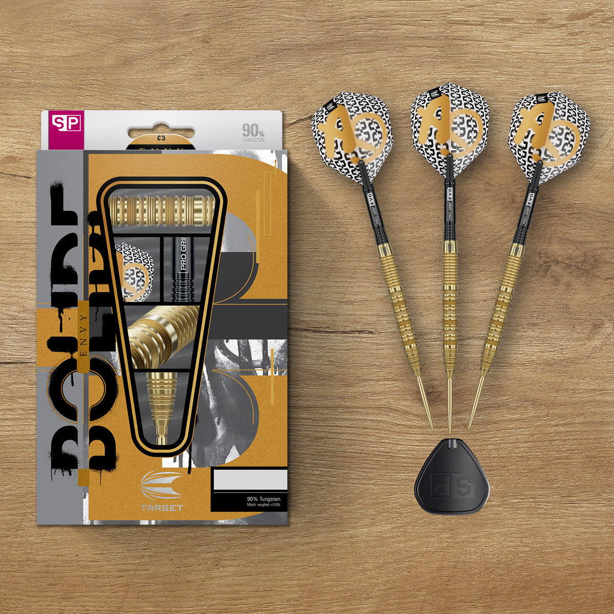 Target Bolide Envy 01 90% Tungsten SP Steel Tip Darts