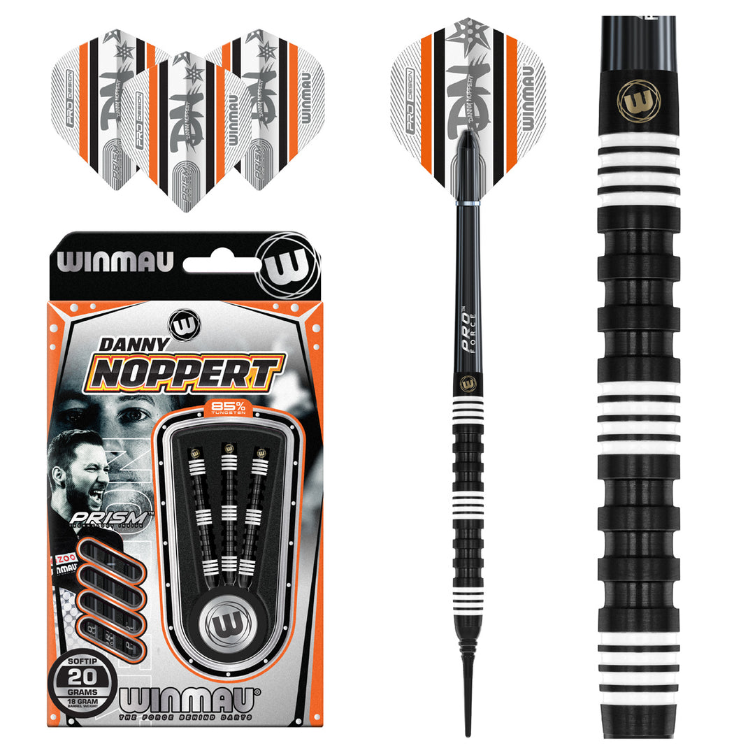 Danny Noppert Pro Series 85% Tungsten Soft Tip Darts by Winmau